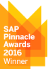 SAP Pinnacle Awards 2016 Winner logo